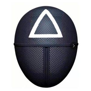 Masked Man Squid Game Mask Masquerade Accessories Halloween Props